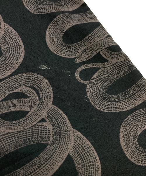 Thee Hysteric XXX（ジィ ヒステリックトリプルエックス）Thee Hysteric XXX (ジィ ヒステリックトリプルエックス) Snake Loop LS Shirt ブラック サイズ:Sの古着・服飾アイテム