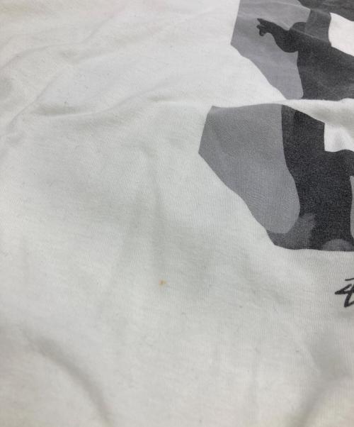 stussy（ステューシー）stussy (ステューシー) Dino Tee ホワイト サイズ:Mの古着・服飾アイテム