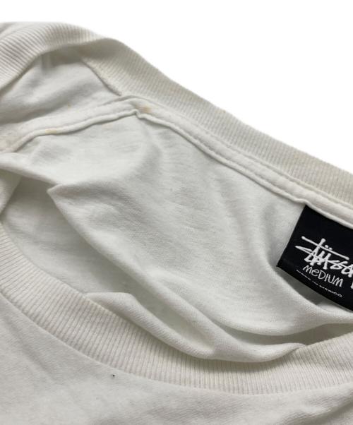 stussy（ステューシー）stussy (ステューシー) Dino Tee ホワイト サイズ:Mの古着・服飾アイテム
