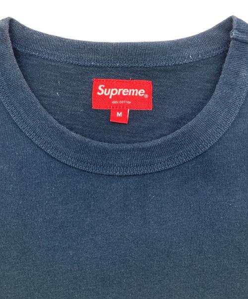 SUPREME（シュプリーム）Supreme (シュプリーム) Peace S/S top ネイビー サイズ:	SIZE Mの古着・服飾アイテム