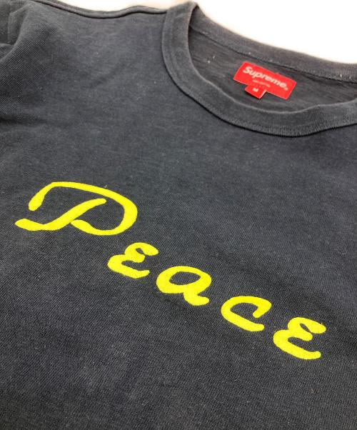 SUPREME（シュプリーム）Supreme (シュプリーム) Peace S/S top ネイビー サイズ:	SIZE Mの古着・服飾アイテム