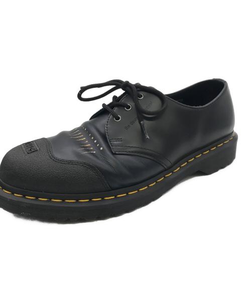 Dr.Martens（ドクターマーチン）Dr.Martens (ドクターマーチン) NINE INCH NAILS (ナイン・インチ・ネイルズ) 1461NIN3ホールシューズ ブラック サイズ:SIZE UK9　(28cm)の古着・服飾アイテム