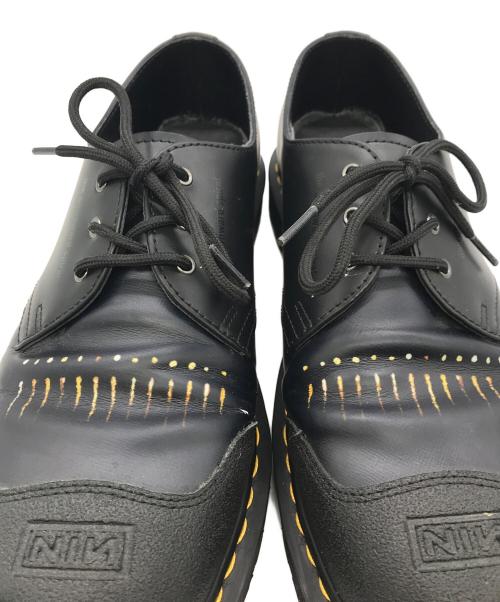 Dr.Martens（ドクターマーチン）Dr.Martens (ドクターマーチン) NINE INCH NAILS (ナイン・インチ・ネイルズ) 1461NIN3ホールシューズ ブラック サイズ:SIZE UK9　(28cm)の古着・服飾アイテム