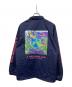 A BATHING APE (アベイシングエイプ) アートプリントコーチジャケット ネイビー サイズ:L：12000円