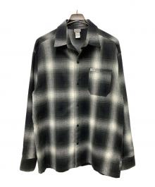 CalTop（キャルトップ）の古着「オンブレチェックシャツ」｜グレー
