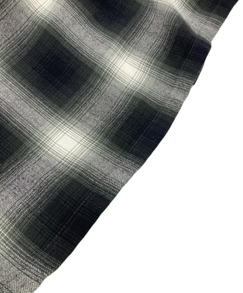 CalTop（キャルトップ）CalTop (キャルトップ) オンブレチェックシャツ グレー サイズ:Ｍの古着・服飾アイテム