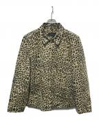 JULIA S ROMAジュリア・エス・ローマ）の古着「レオパード柄ジャケット」｜ベージュ