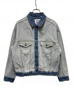 LEVI'S MADE&CRAFTEDリーバイスメイドクラフテッド）の古着「Inside Out Trucker jacket」｜インディゴ