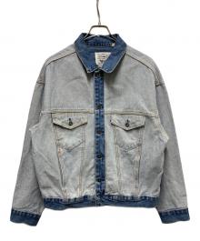 LEVI'S MADE&CRAFTED（リーバイスメイドクラフテッド）の古着「Inside Out Trucker jacket」｜インディゴ