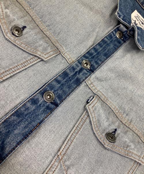 LEVI'S MADE&CRAFTED（リーバイスメイドクラフテッド）LEVI'S MADE&CRAFTED (リーバイスメイドクラフテッド) Inside Out Trucker jacket インディゴ サイズ:Ｓの古着・服飾アイテム