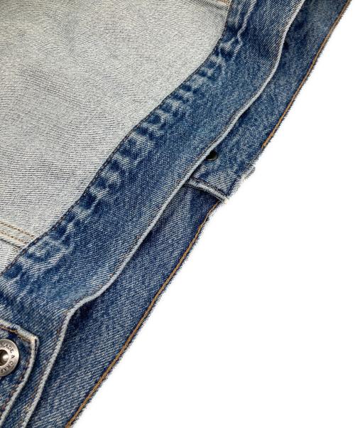 LEVI'S MADE&CRAFTED（リーバイスメイドクラフテッド）LEVI'S MADE&CRAFTED (リーバイスメイドクラフテッド) Inside Out Trucker jacket インディゴ サイズ:Ｓの古着・服飾アイテム