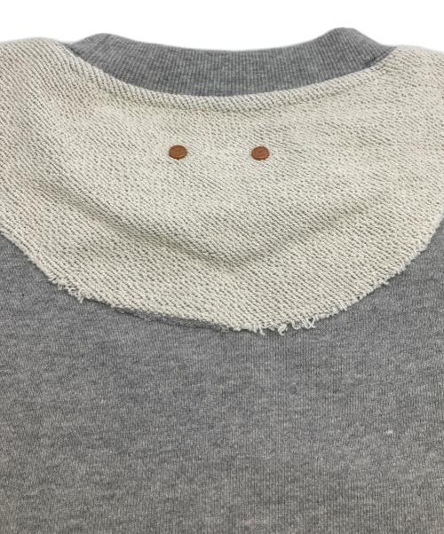 asics（アシックス）asics (アシックス) Andersson Bell (アンダーソンベル) コントラストスウェット グレー サイズ:Ｍの古着・服飾アイテム