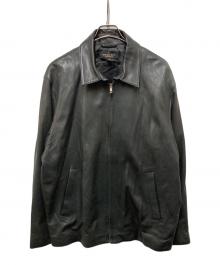 Golden Bear（ゴールデンベア）の古着「ラム レザー スイングトップ」｜ブラック