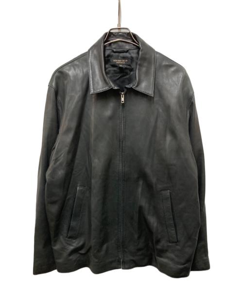 Golden Bear（ゴールデンベア）Golden Bear (ゴールデンベア) ラム レザー スイングトップ ブラック サイズ:Lの古着・服飾アイテム