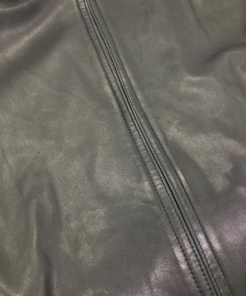 Golden Bear（ゴールデンベア）Golden Bear (ゴールデンベア) ラム レザー スイングトップ ブラック サイズ:Lの古着・服飾アイテム