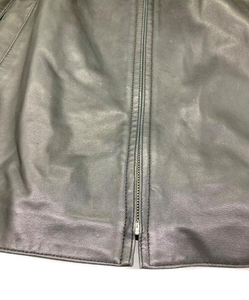 Golden Bear（ゴールデンベア）Golden Bear (ゴールデンベア) ラム レザー スイングトップ ブラック サイズ:Lの古着・服飾アイテム