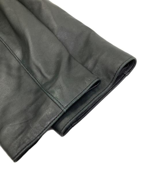 Golden Bear（ゴールデンベア）Golden Bear (ゴールデンベア) ラム レザー スイングトップ ブラック サイズ:Lの古着・服飾アイテム