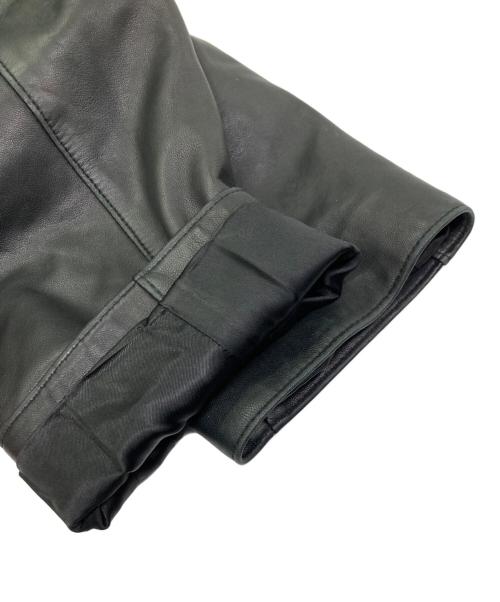 Golden Bear（ゴールデンベア）Golden Bear (ゴールデンベア) ラム レザー スイングトップ ブラック サイズ:Lの古着・服飾アイテム