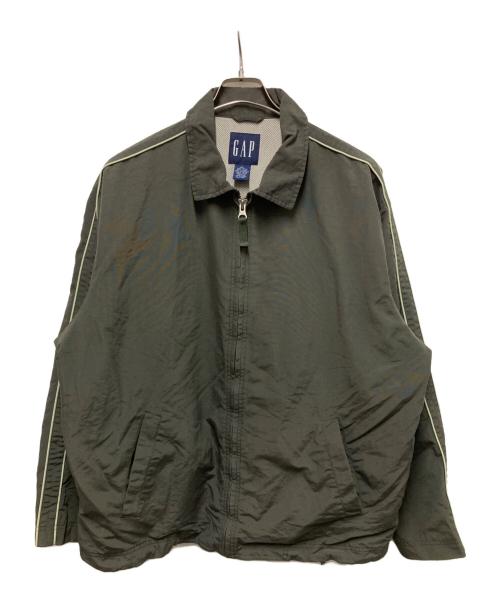 OLD GAP（オールドギャップ）OLD GAP (オールドギャップ) ナイロンスイングトップ オリーブ サイズ:Ｌの古着・服飾アイテム