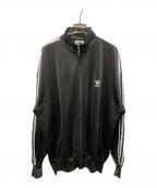 adidasアディダス）の古着「90sトラックジャケット」｜ブラック