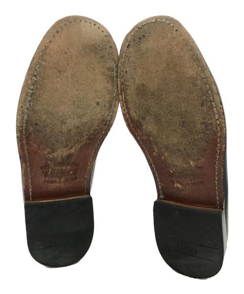 G.H.BASS（ジーエイチバス）G.H.BASS (ジーエイチバス) ハラコローファー ブラック サイズ:SIZE 6 1/2　（２４．５ｃｍ）の古着・服飾アイテム