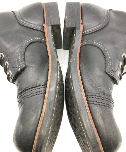 RED WING（レッドウィング）RED WING (レッドウィング) IRON RANGER ブラック サイズ:SIZE US7(25cm)の古着・服飾アイテム