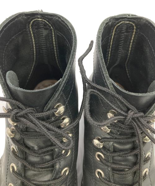 RED WING（レッドウィング）RED WING (レッドウィング) IRON RANGER ブラック サイズ:SIZE US7(25cm)の古着・服飾アイテム