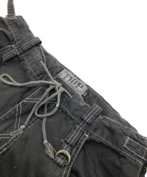 TRIPP NYC（トリップニューヨークシティー）TRIPP NYC (トリップニューヨークシティー) ギミックカーゴパンツ ブラック サイズ:Lの古着・服飾アイテム