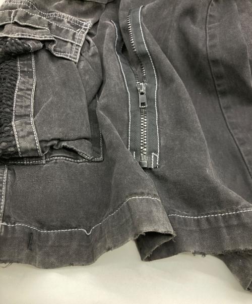 TRIPP NYC（トリップニューヨークシティー）TRIPP NYC (トリップニューヨークシティー) ギミックカーゴパンツ ブラック サイズ:Lの古着・服飾アイテム