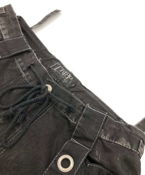TRIPP NYC（トリップニューヨークシティー）TRIPP NYC (トリップニューヨークシティー) ボンテージパンツ ブラック サイズ:Lの古着・服飾アイテム