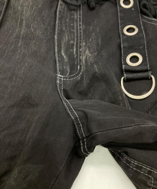TRIPP NYC（トリップニューヨークシティー）TRIPP NYC (トリップニューヨークシティー) ボンテージパンツ ブラック サイズ:Lの古着・服飾アイテム