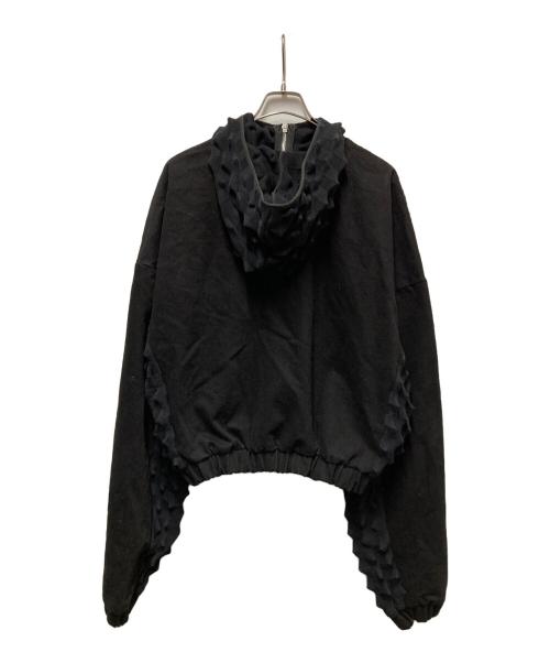 DEADBOOY（デッドブーイ）DEADBOOY (デッドブーイ) スパイキーニットジップアップジャケット ブラック サイズ:Freeの古着・服飾アイテム