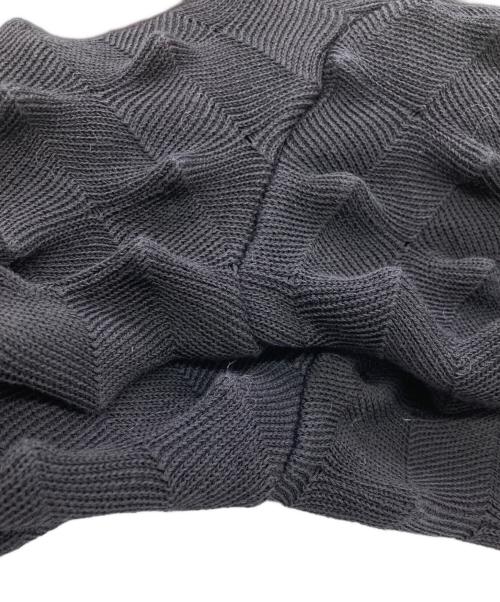 DEADBOOY（デッドブーイ）DEADBOOY (デッドブーイ) スパイキーニットジップアップジャケット ブラック サイズ:Freeの古着・服飾アイテム