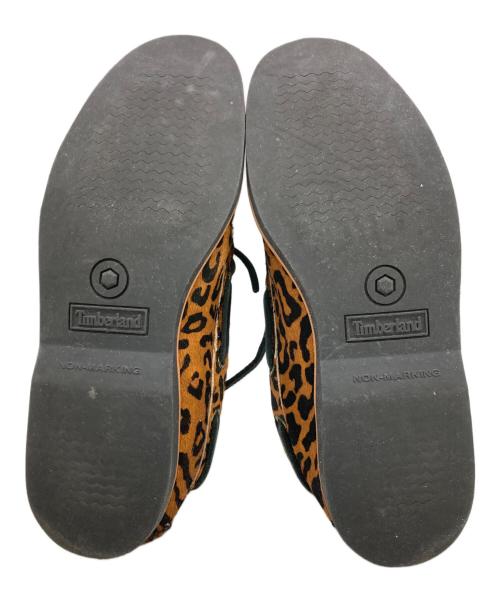 Timberland（ティンバーランド）Timberland (ティンバーランド) WACKO MARIA (ワコマリア) LEOPARD CLASSIC BOAT 2 ブラウン サイズ:	SIZE US9(27cm)の古着・服飾アイテム