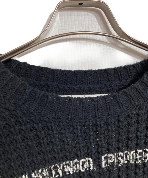 DAIRIKU（ダイリク）DAIRIKU (ダイリク) MILSPECS PRINTED KNIT/ミルスペック（軍用規格）プリントニット ブラック サイズ:FREEの古着・服飾アイテム