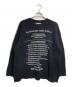 DAIRIKU（ダイリク）の古着「MILSPECS PRINTED KNIT/ミルスペック（軍用規格）プリントニット」｜ブラック