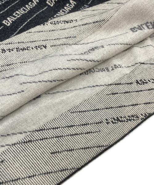 BALENCIAGA（バレンシアガ）BALENCIAGA (バレンシアガ) ジャガードロゴニット/Jacquard logo knit ブラック サイズ:Sの古着・服飾アイテム