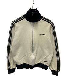 adidas（アディダス）の古着「70sトラックジャケット」｜ベージュ×ブラック