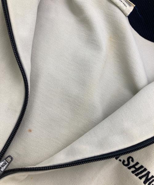 adidas（アディダス）adidas (アディダス) 70sトラックジャケット ベージュ×ブラック サイズ:XLの古着・服飾アイテム