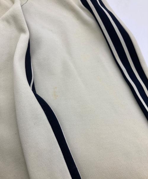 adidas（アディダス）adidas (アディダス) 70sトラックジャケット ベージュ×ブラック サイズ:XLの古着・服飾アイテム