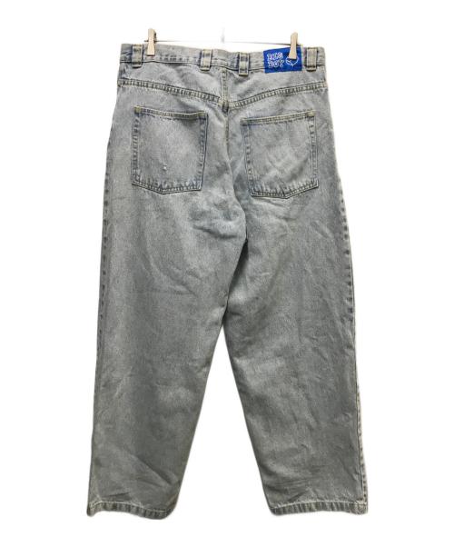 POLAR（ポーラー）POLAR (ポーラー) BIGBOY バギーデニムパンツ インディゴ サイズ:Lの古着・服飾アイテム