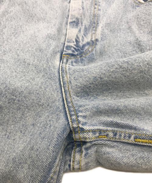 POLAR（ポーラー）POLAR (ポーラー) BIGBOY バギーデニムパンツ インディゴ サイズ:Lの古着・服飾アイテム