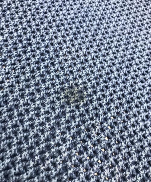 stussy（ステューシー）stussy (ステューシー) Pigment Dyed Loose Gauge sweater ブルー サイズ:SIZE XLの古着・服飾アイテム