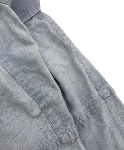 POLO RALPH LAUREN（ポロ・ラルフローレン）POLO RALPH LAUREN (ポロ・ラルフローレン) The Big Shirt シャンブレーシャツ スカイブルー サイズ:Mの古着・服飾アイテム