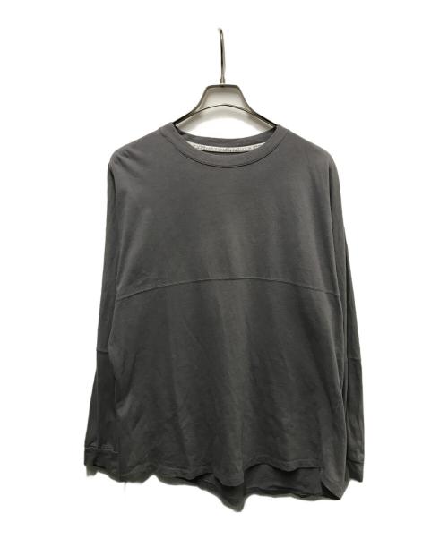 NUMBER (N)INE（ナンバーナイン）NUMBER (N)INE (ナンバーナイン) ロングスリーブカットソー グレー サイズ:１の古着・服飾アイテム