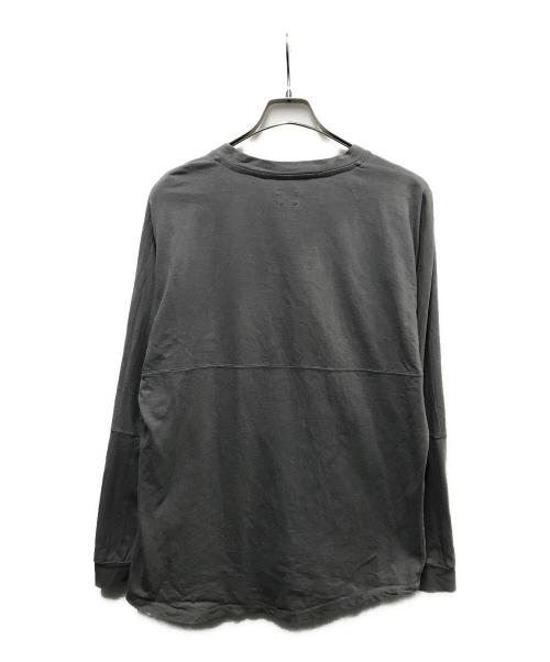 NUMBER (N)INE（ナンバーナイン）NUMBER (N)INE (ナンバーナイン) ロングスリーブカットソー グレー サイズ:１の古着・服飾アイテム