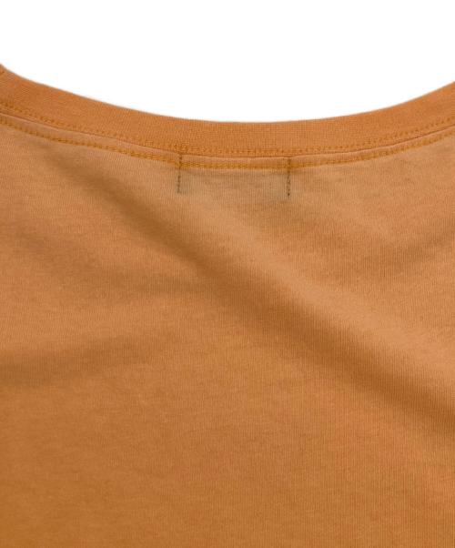 FAF（エフエーエフ）FAF (エフエーエフ) ドラゴンプリントTシャツ オレンジ サイズ:Lの古着・服飾アイテム
