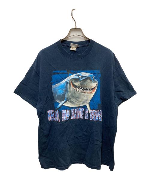 DISNEY（ディズニー）Disney (ディズニー) ムービーｔシャツ ネイビー サイズ:XLの古着・服飾アイテム