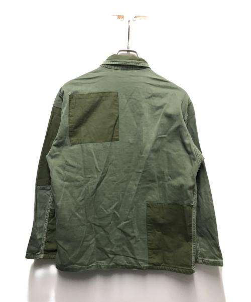 USED（ユーズド）USED (ユーズド) パッチリメイクM-43ミリタリージャケット カーキ サイズ:-の古着・服飾アイテム