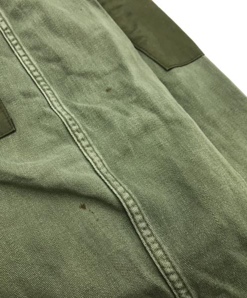 USED（ユーズド）USED (ユーズド) パッチリメイクM-43ミリタリージャケット カーキ サイズ:-の古着・服飾アイテム